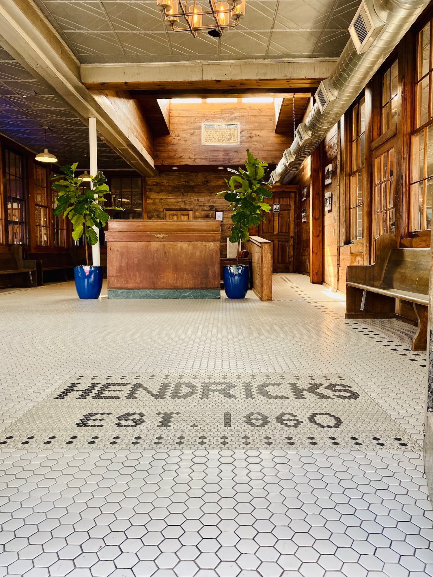 Hendricks Building entry and event space